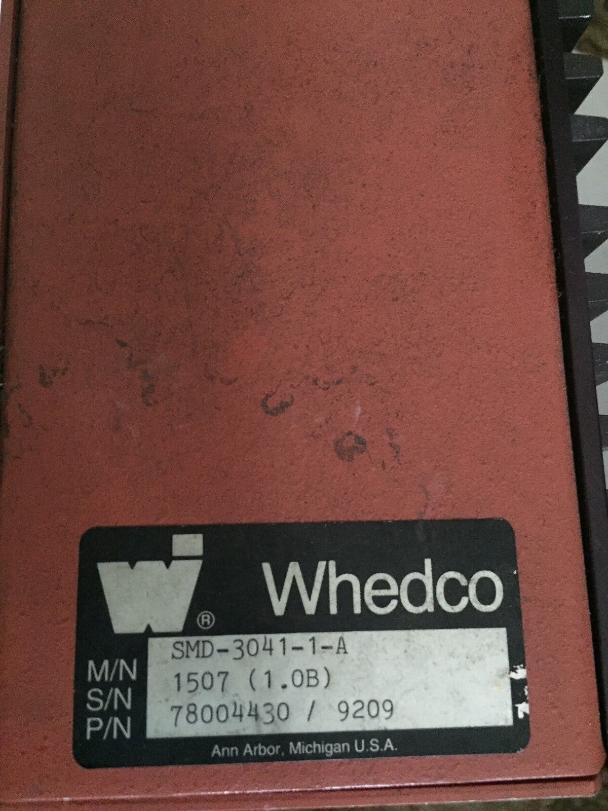 Whedco Smd-3041-1-A Servo Drive,Whedco 78004430,Ba