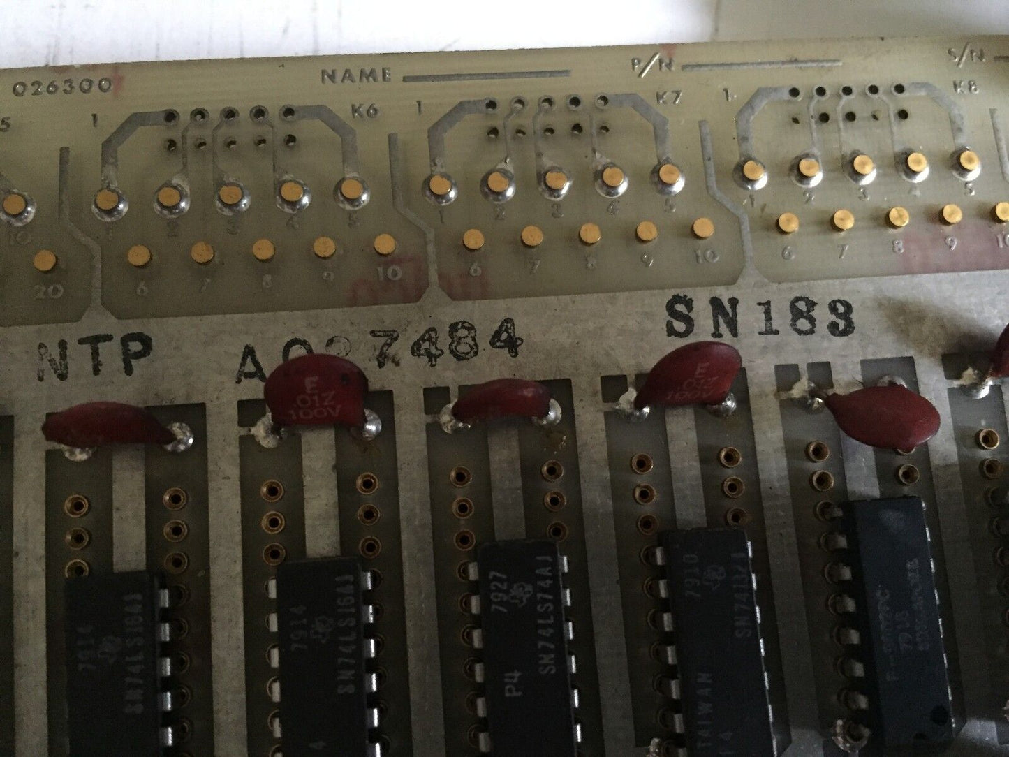 Bridgeport A027484,Npt,Kuv 026300, A027484 Board Ntp A027484,Fk