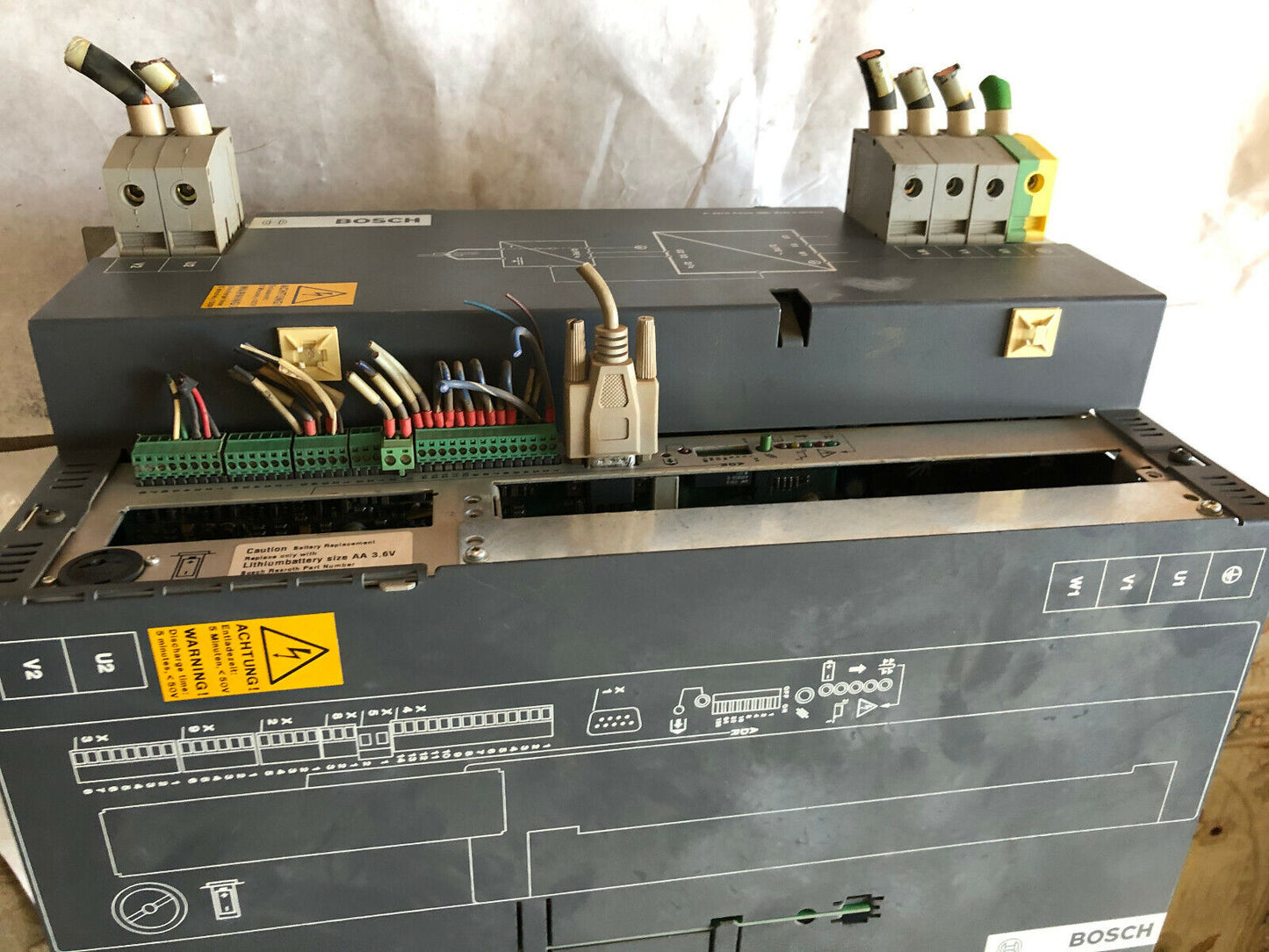 Bosch Rexroth 1070086669-206 25 Servo Unit. Psi 6300.650L1,D-64711 Erbach 107,Bd