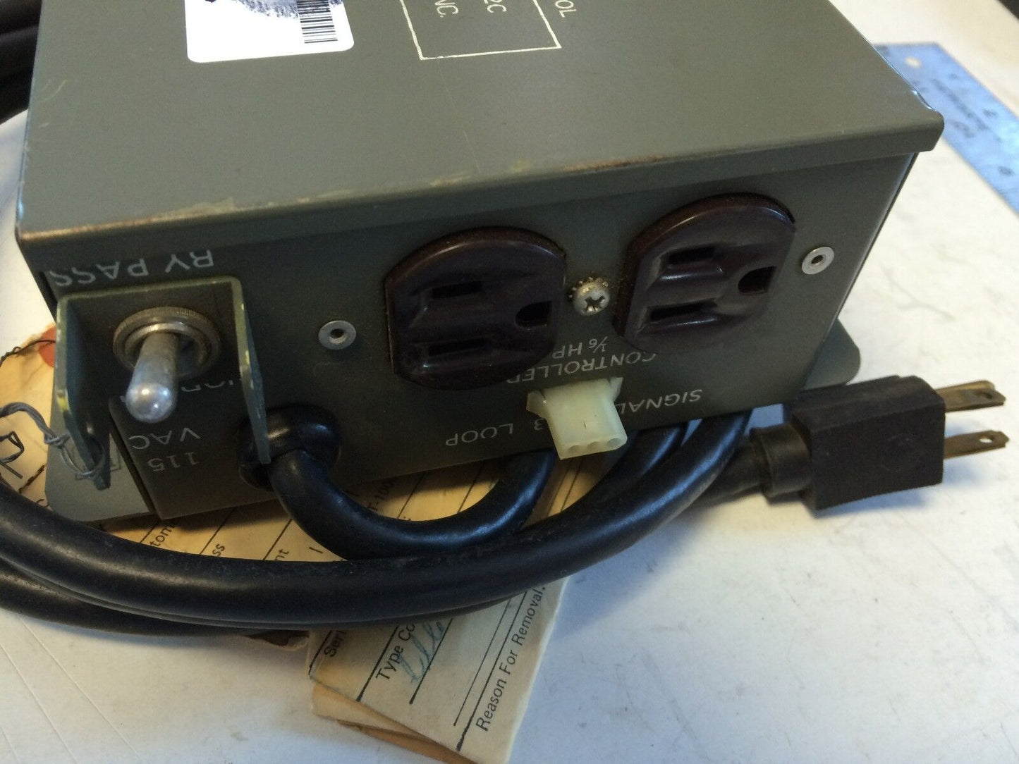 Tempo 651252C Station Motor Control Instrument Time Delay Relay,Cl