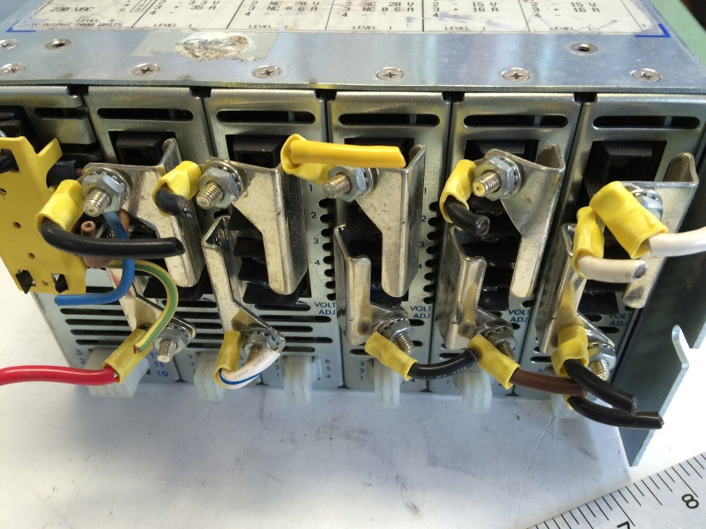 Power-One Power Supply 40515500,3.3-28-15V 8.6-16-35A,Hpm5c1c1e1e1h1s240,Eb