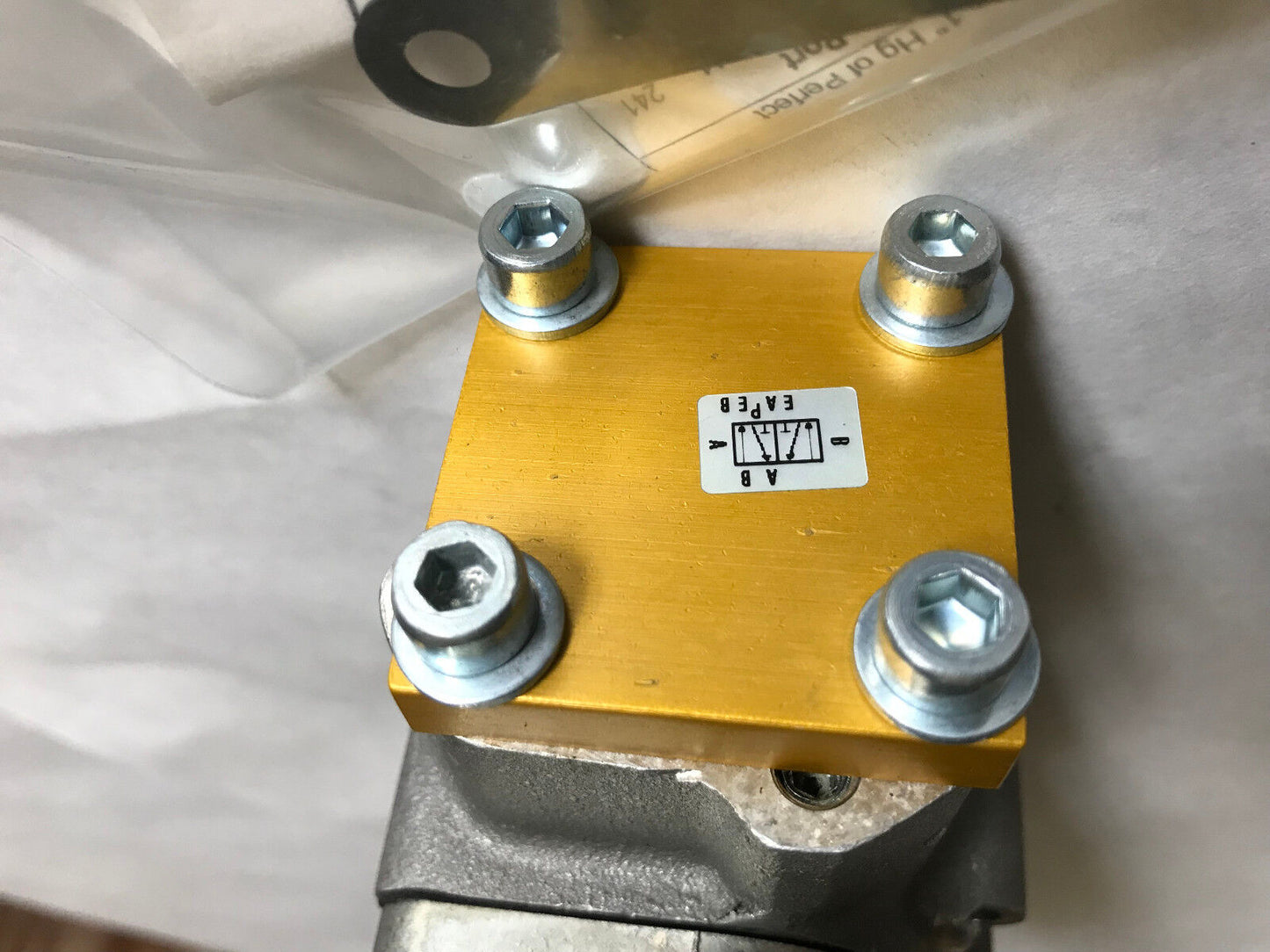 Parker Schrader Bellows Parker A431vxxah04900a Pneumatic Valve K175903549 24V,Sa