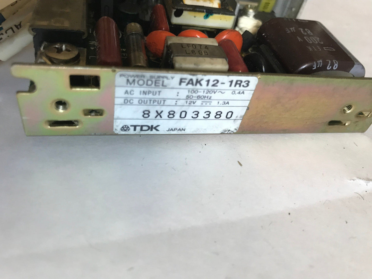 Tdk Fak12-1R3 Power Supply Plc Control Circuit Board ,Fak121r3,Su
