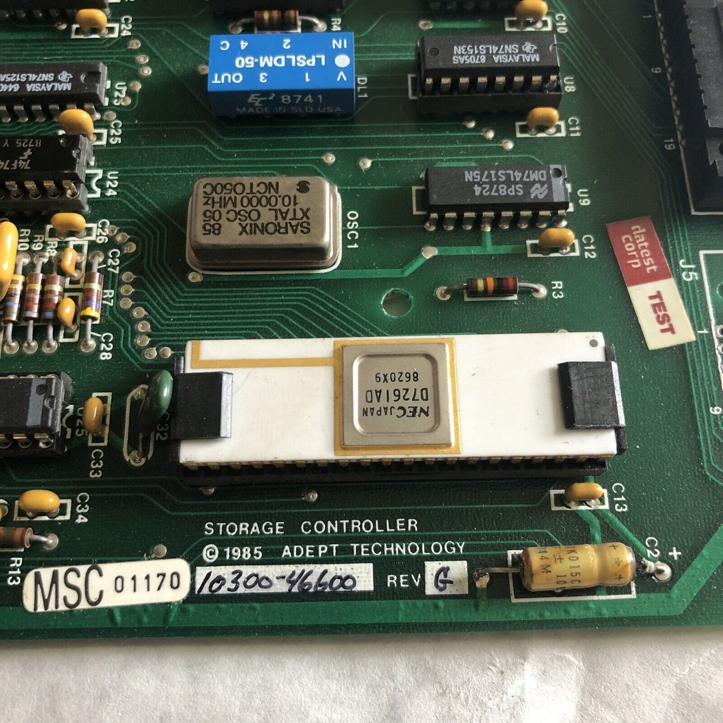 Adept Tech Msc 10300-46600 Pc Board Storage Controller,Cu