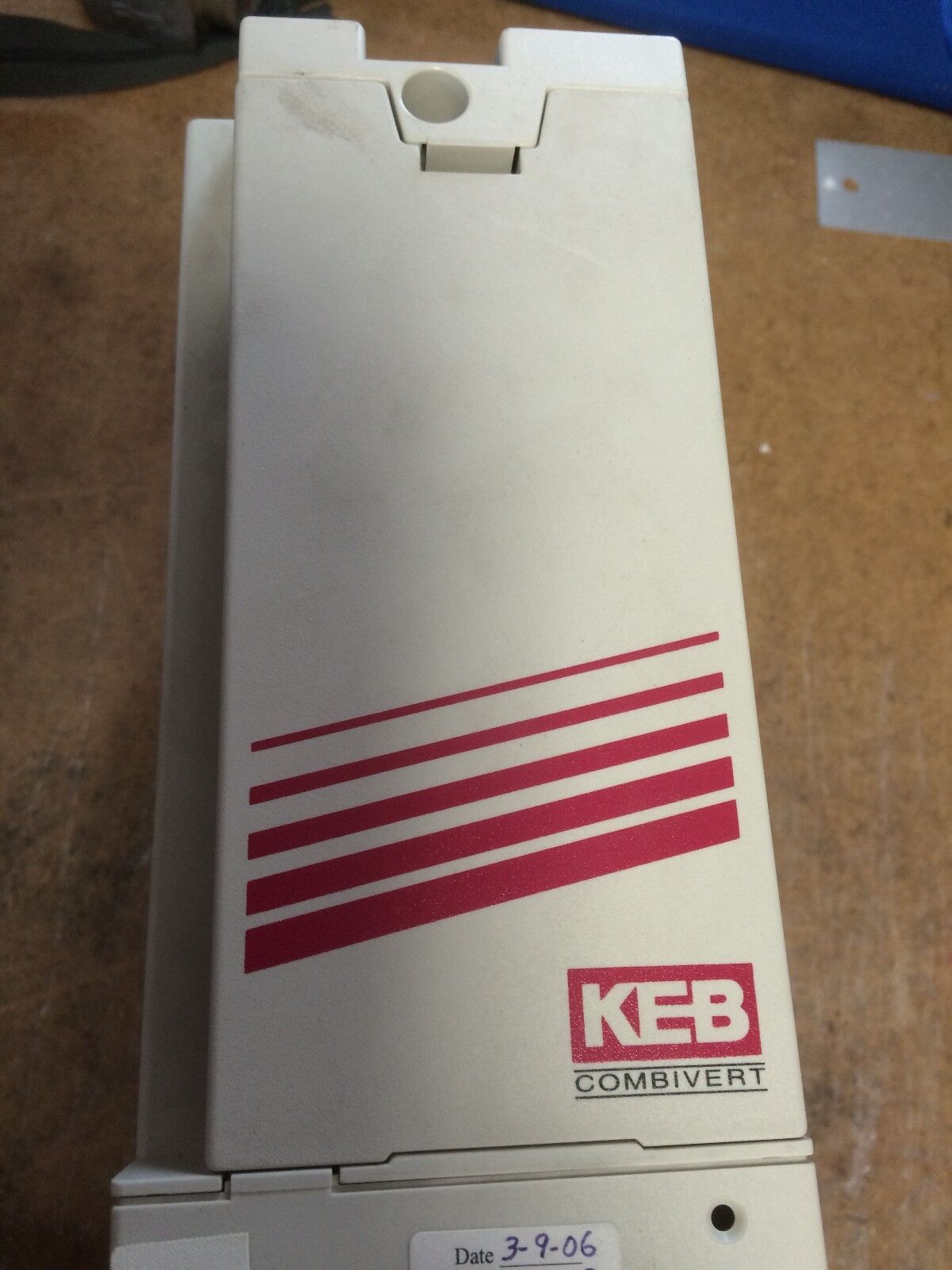 Keb Combivert F5, 09.F5.M1d-Laea Version 1.0,3Ph Inverter Drive 2.8 Kva,Bf