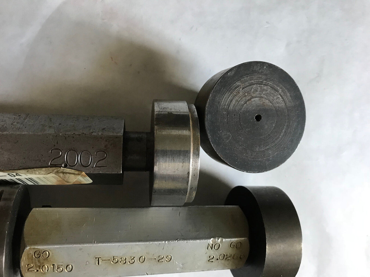 Lot The Pipe Machinery Go No Go Plug Gage 2.0150 2.0266 2.026 2.024,Ad