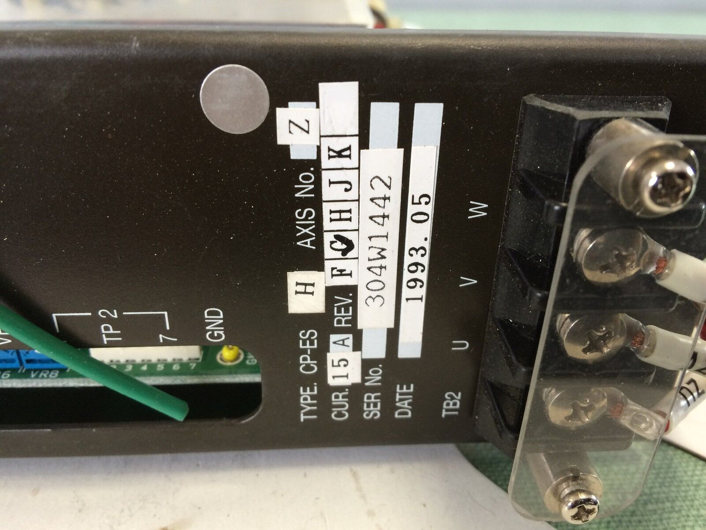 Horyu Cp-Es H Axis-X Servo Axis Drive,Cp-Esh,15A,Rev. G, 101949D-101C K,Ae,Sl