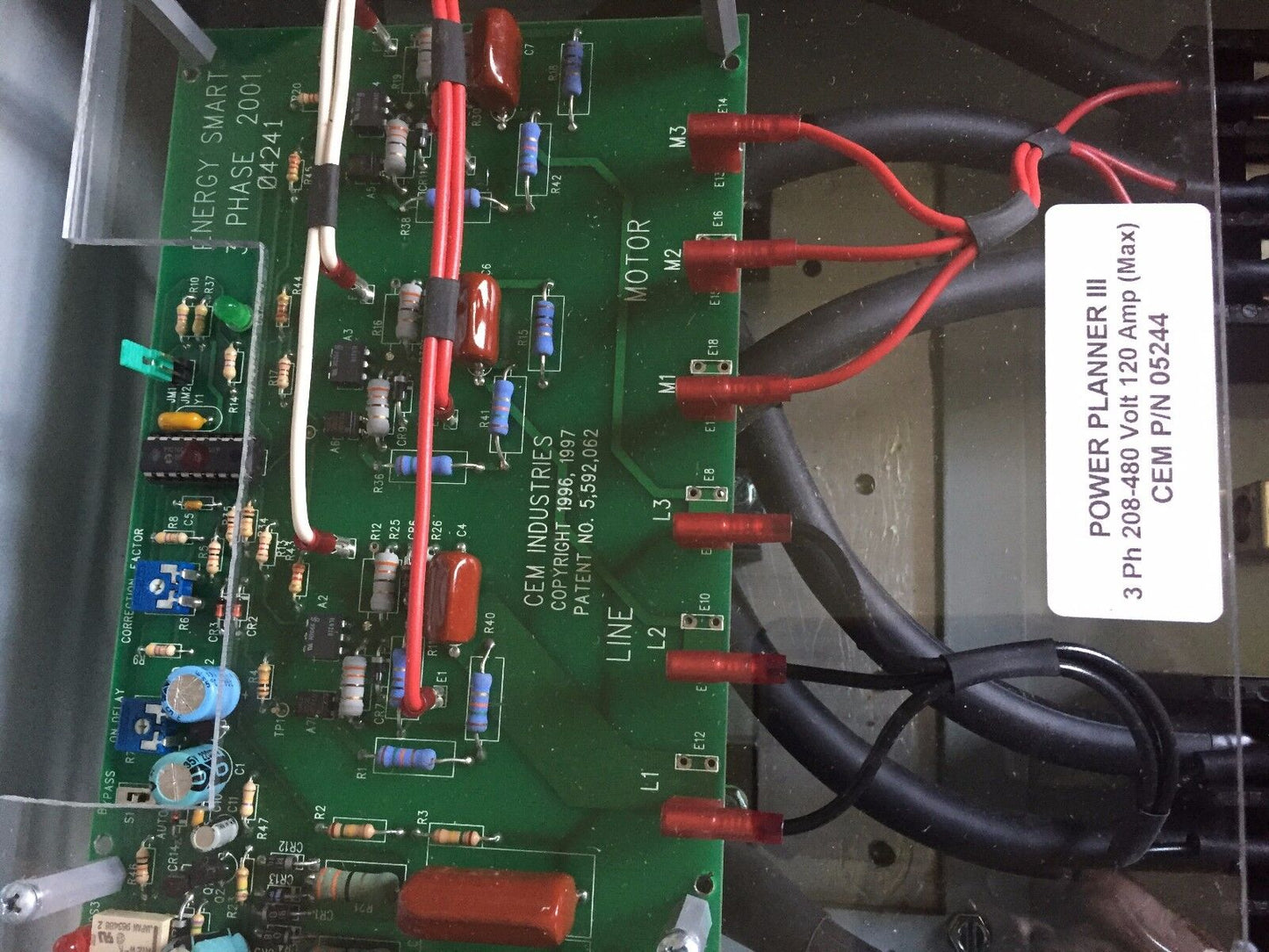 Energy Smart Power Planner Iii,05244 Energy Saving System 3 Phase Motor 120A,Tn