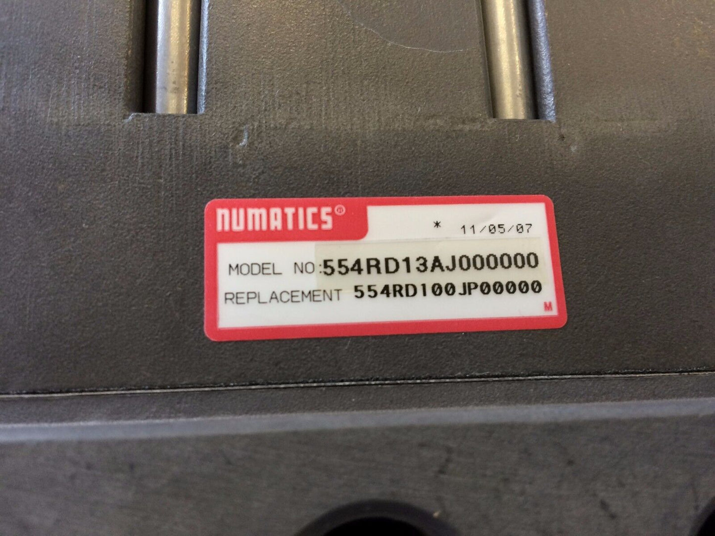 Numatics 554Rd13aj000000 Pneumatic Valve Manifold 10-130-Psi,554Rd13ajoooooo ,Tl