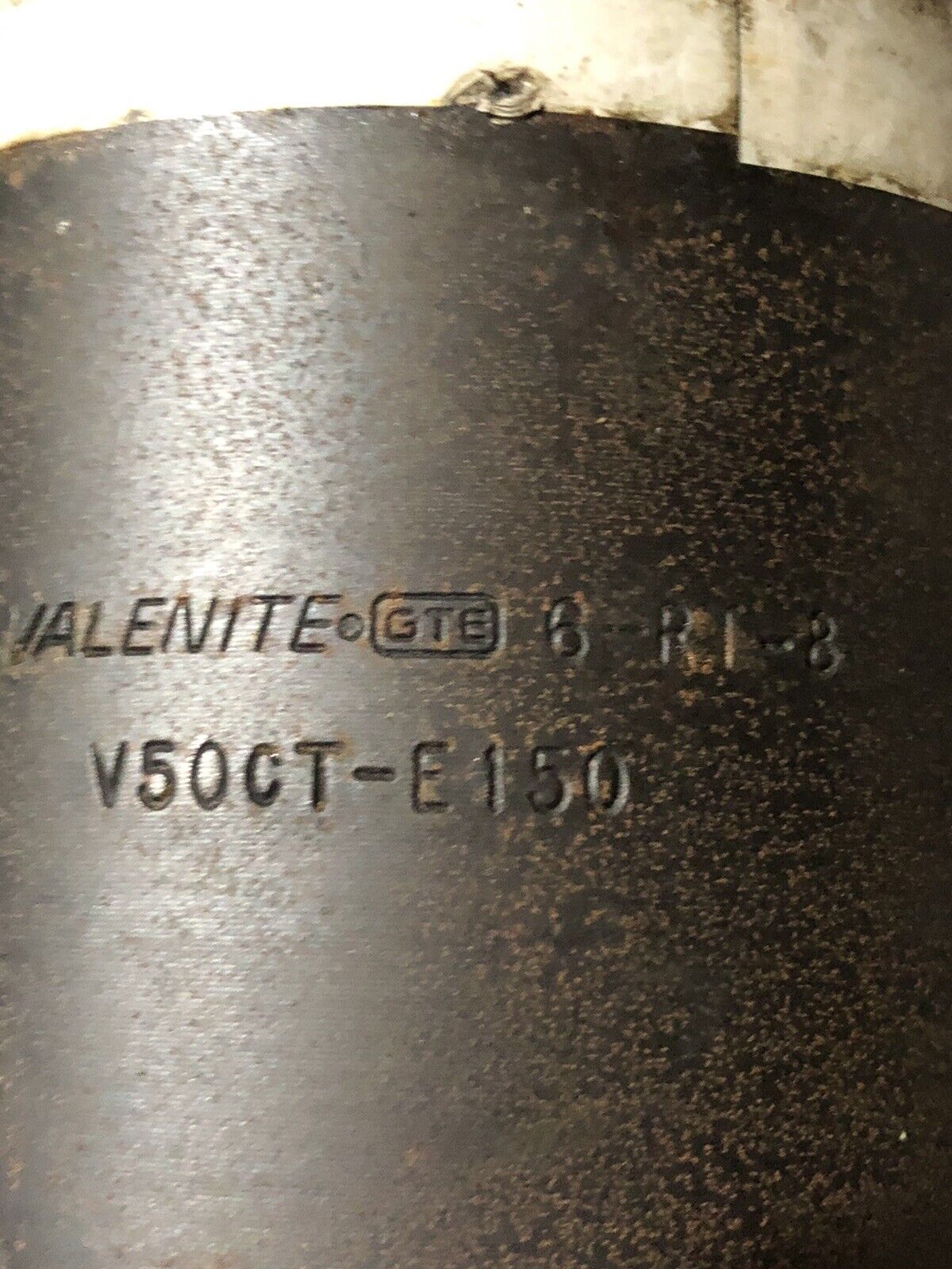 Valenite V50ct-E150 Milling 1-1/2" Tool Holder,Cat-50,6Rt-8,5-M-9,12Rt7,To