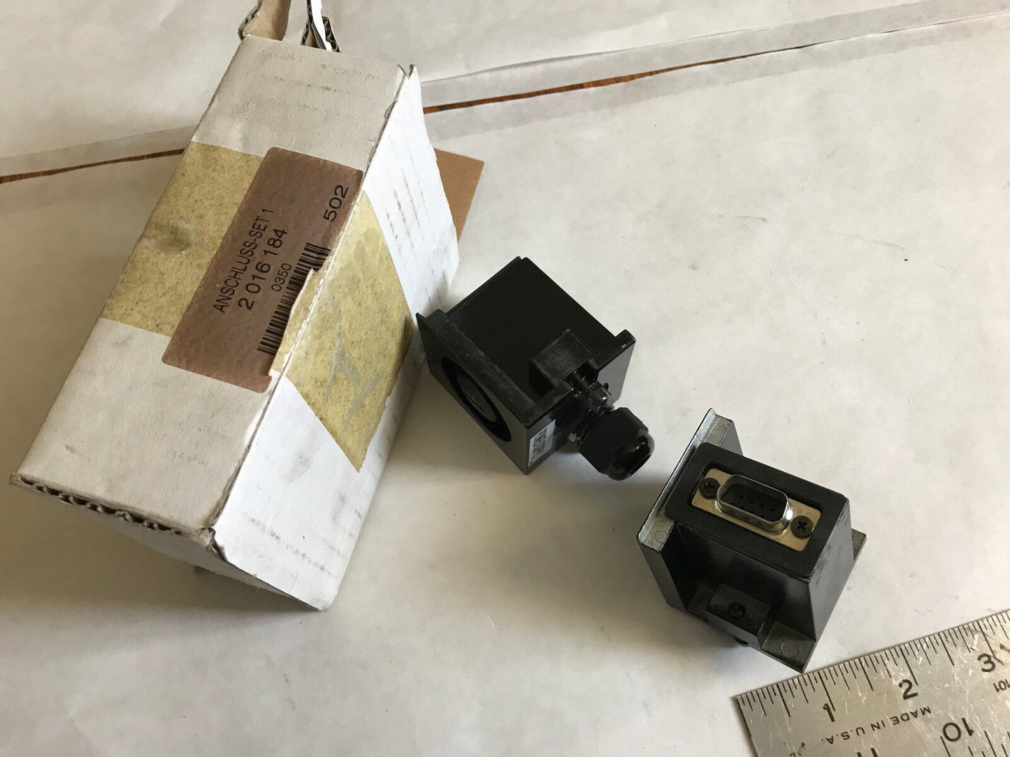Lot 2 Sets New Sick 2 016 184 Optic Sensor Connectors,Anschluss-Set 1,502,Sh