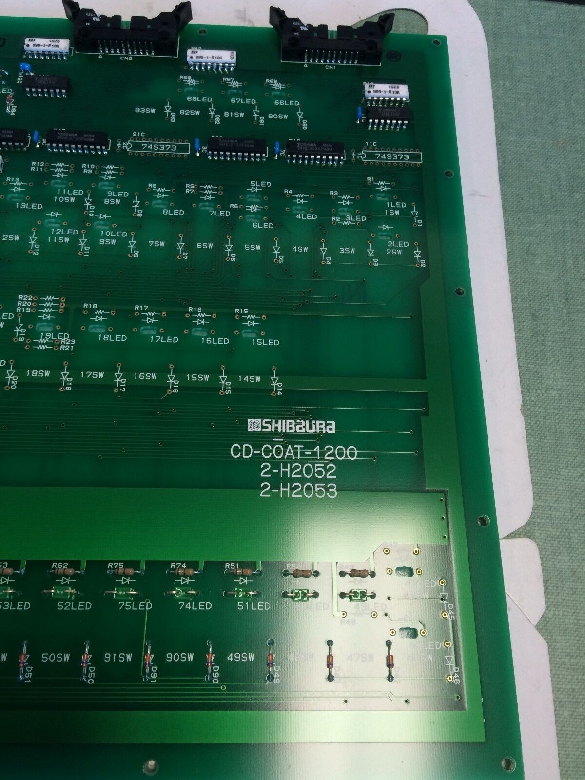 New Shibaura Cd-Coat-1200, 2-H2052 2-H2053 Operator Interface Panel,Ch