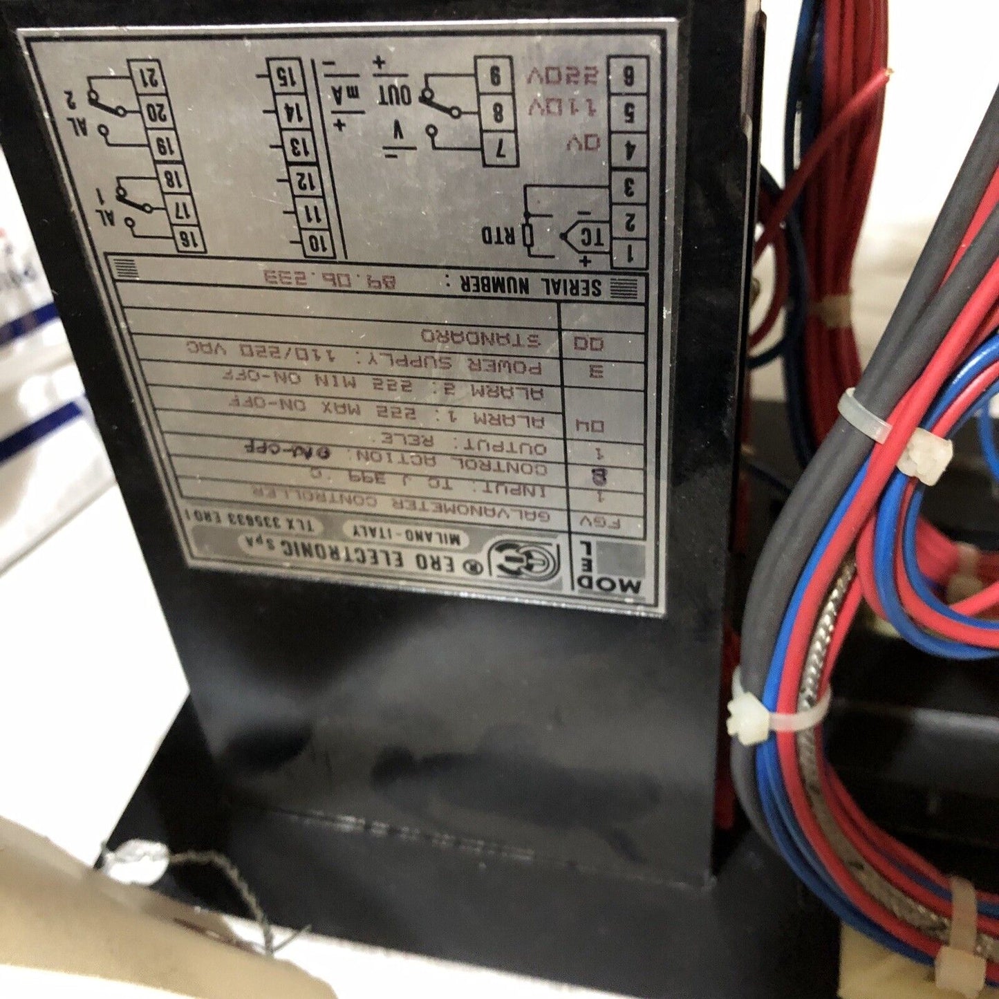 Legrand F-48,Ero Electronic Fgv Galvanometer Controller Panel Legrand 49568,Bs
