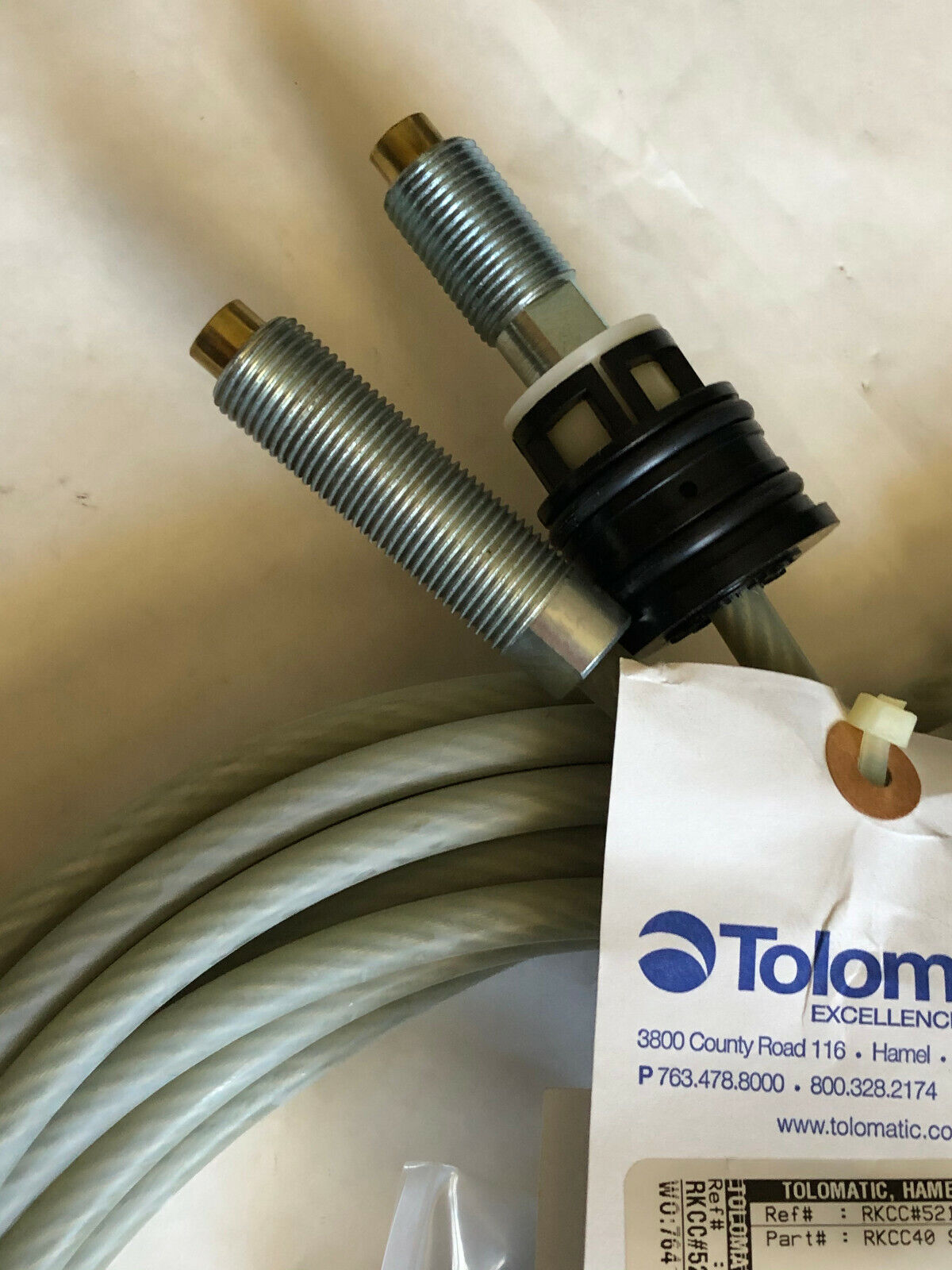 New Tolomatic Rkcc40 Sk168 Servo/ Encoder Cable,Cg