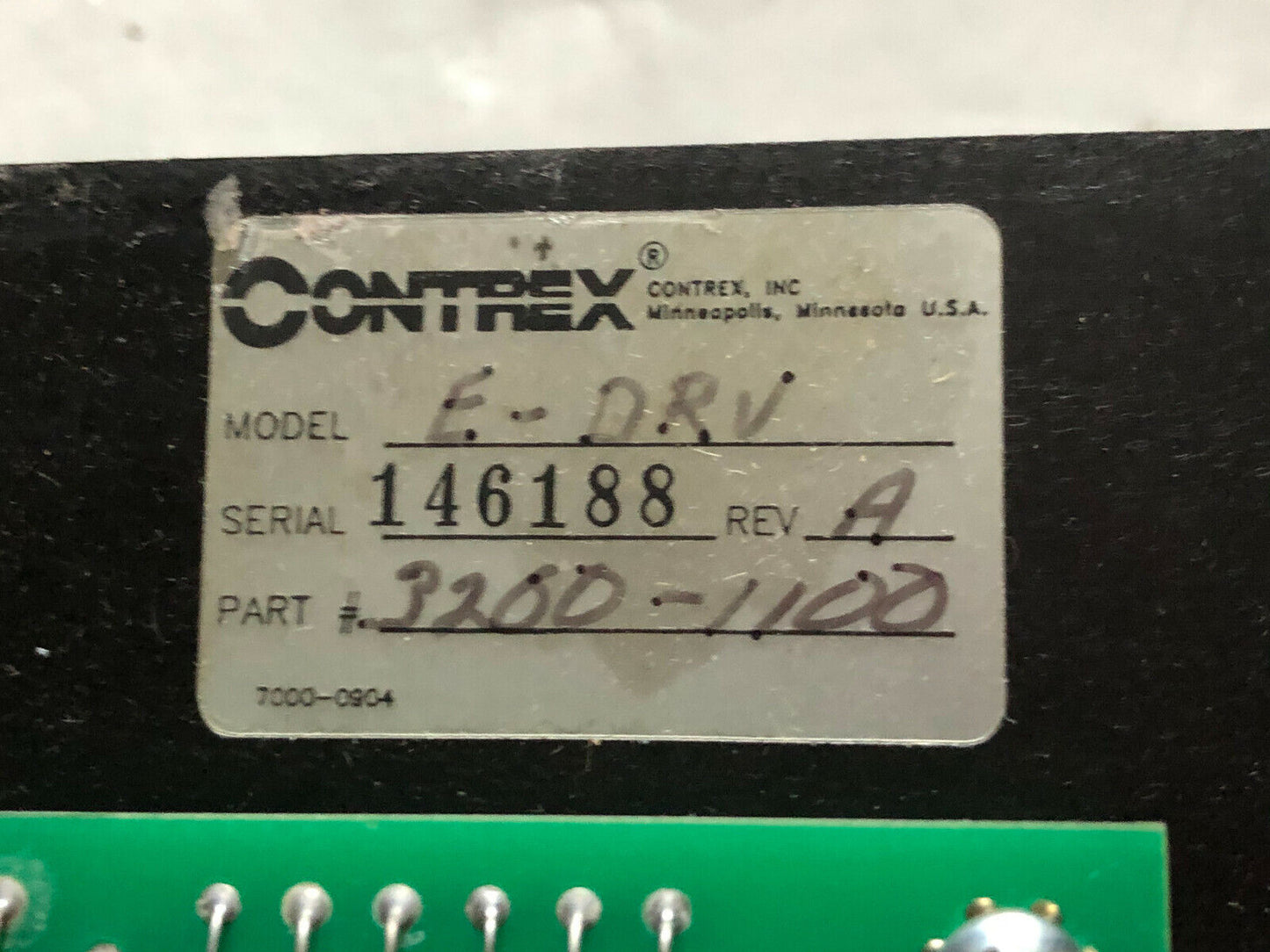 Contrex 8100-0250,Contrex E-Drv Controller,E-Brv ,Cg