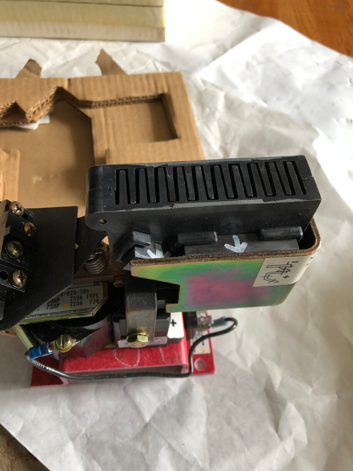 New Siemens 14-193-825-586,14429-335001,3Mn6 0310,250 Amp/500 Vdc Contactor,An