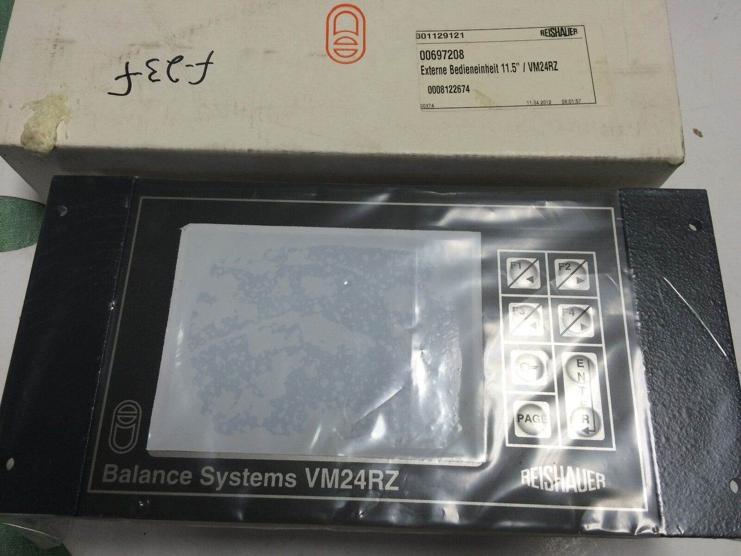 New Balance Systems 9Pavm209040070 Vm24rz,Vm24 Operator Interface Reishauer,Cz