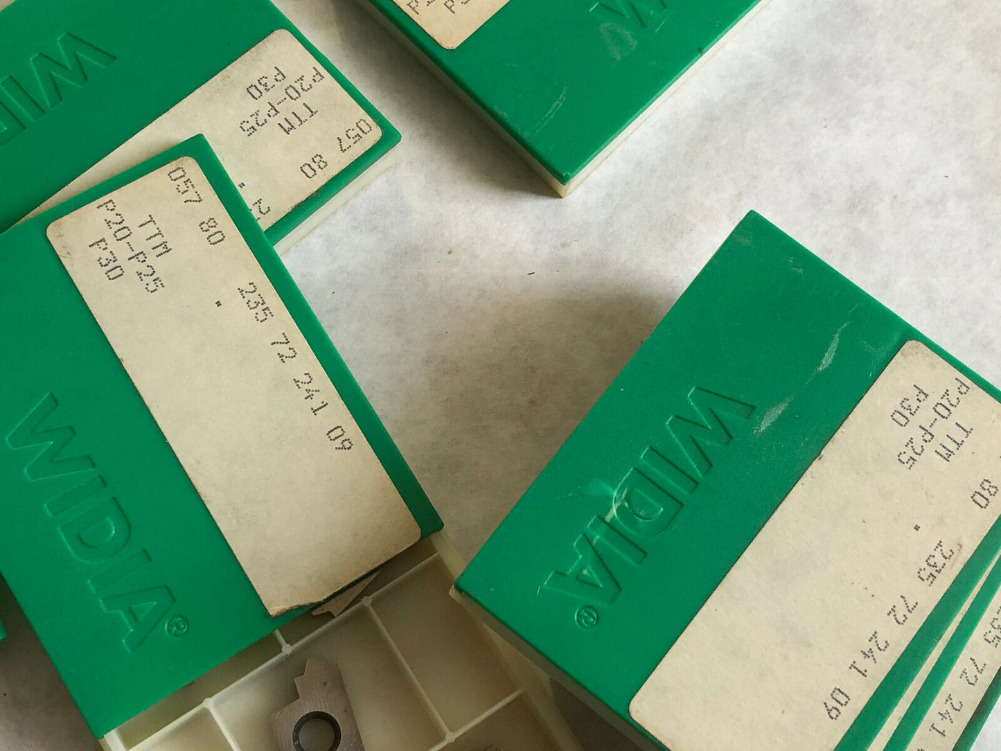 New Lot 50 Widia Ttm P20-P25 P30 Carbide Inserts 057 80 235 72 241 09,Sv