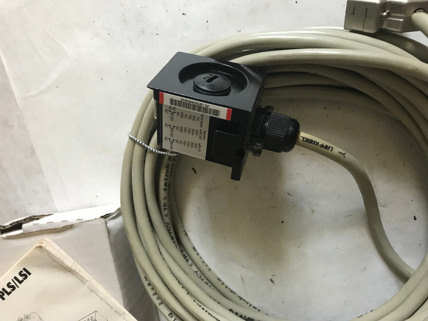 New Sick 7027720,Pls To Sli Cable 10M Rs-232 Rs-422,4031580,Sensor,L12ycy,Aj