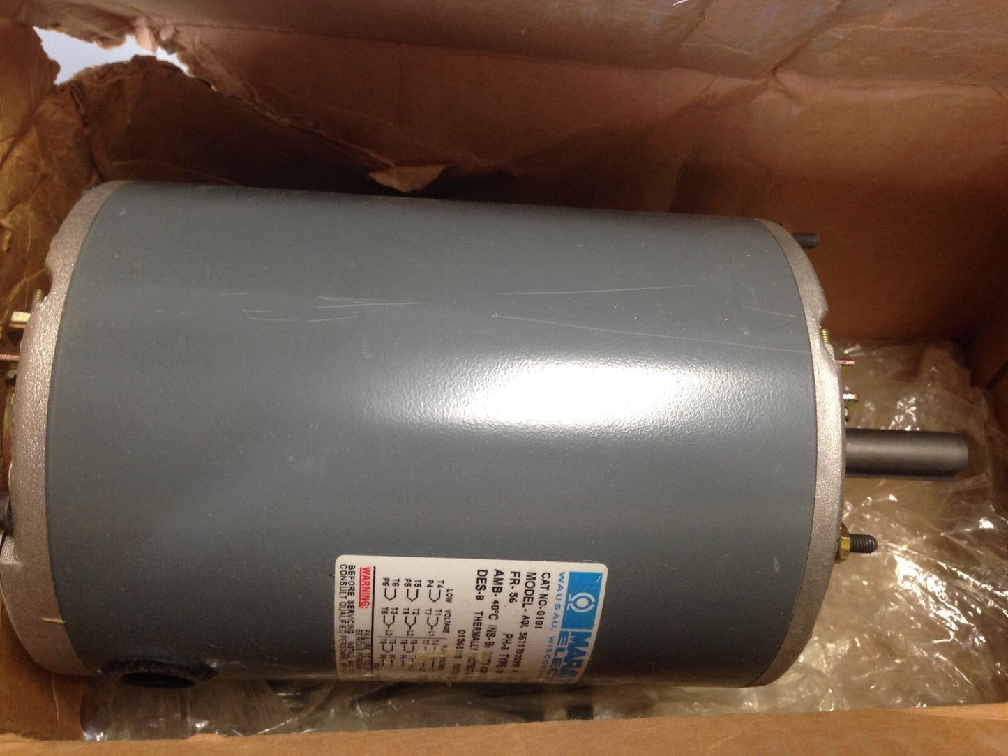 New Aql56t17d2099f P Marathon Electric Aql56t17d2099 Cat No-G101 3/4Hp,Ez