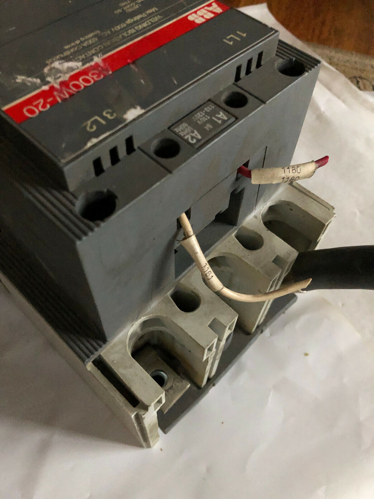 Abb A300w-20,Abb A300w Welding Isolation Contactor,600Vac,400A Continuous,Be