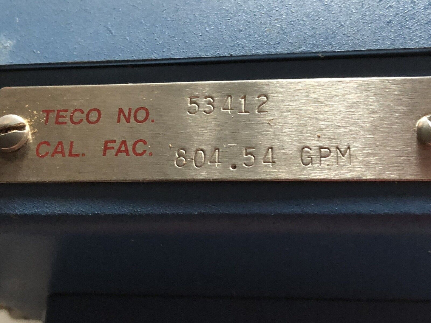 Fischer Porter Iod14 77Ah14pa19kd12cc Flowmeter Signal Converter 804.54 Gpm,Ck