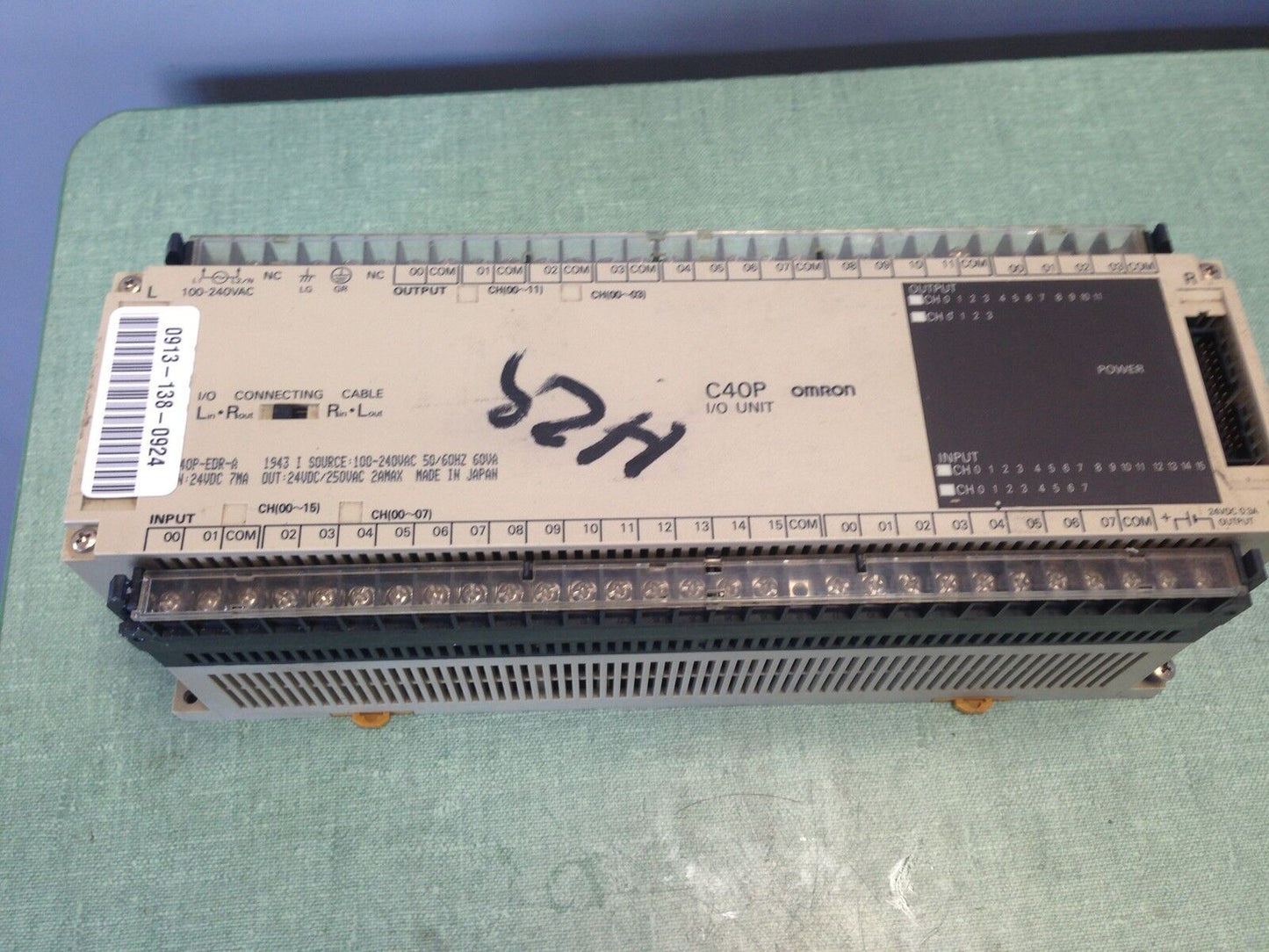 C40p-Edr-A Programmable 24Vdc Controller System, Plc C40p C4op I/O,Dg