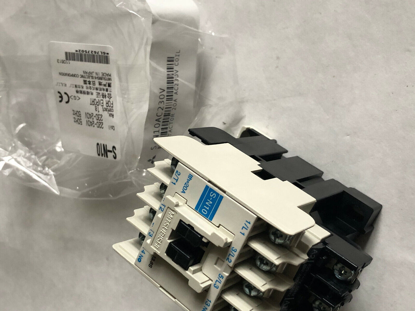 New Mitusbishi Electric S-N10,S-N10ac230v. Magnetic Contactor,20A,220V Coil,Sv