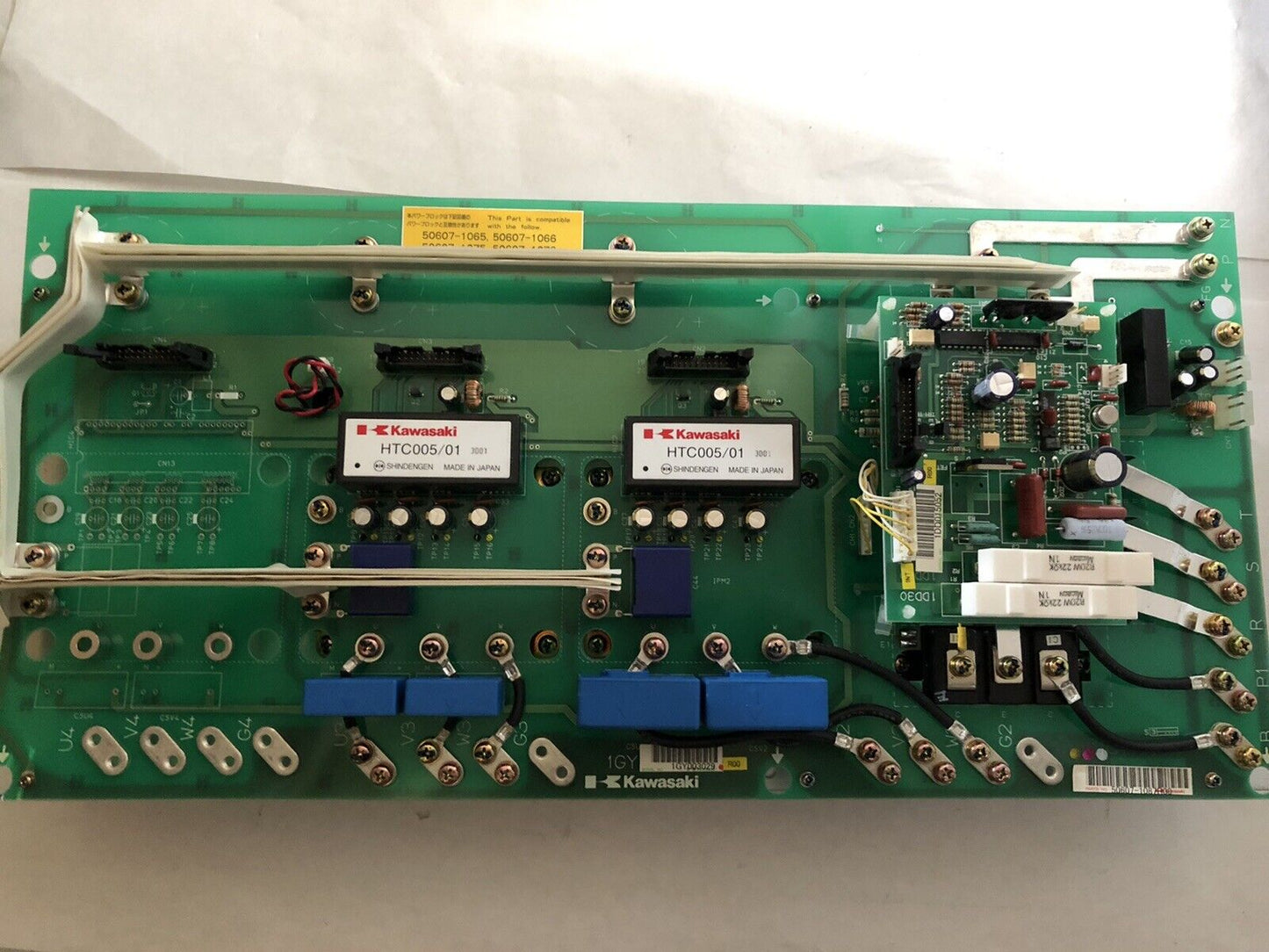 New Kawasaki 50607-1087R00 Robot Servo Drive Power Block Htc005/01 3001,Ar