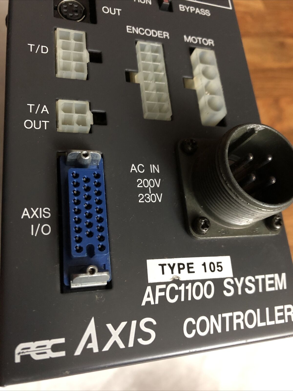 Fec Axis 110,Fec Afc1100 System Axis Controller Axis110 Type 105,Axis 110,Bq