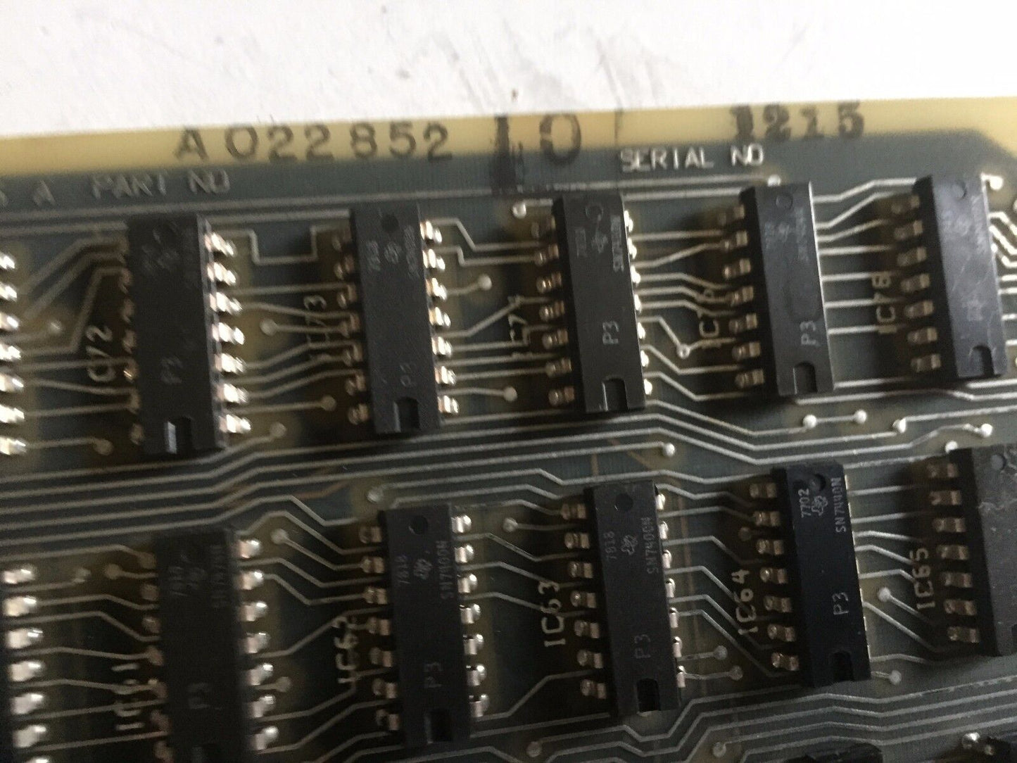 Bridgeport Controls Bfr-022105 A,A022852 Pcb Board,Eb