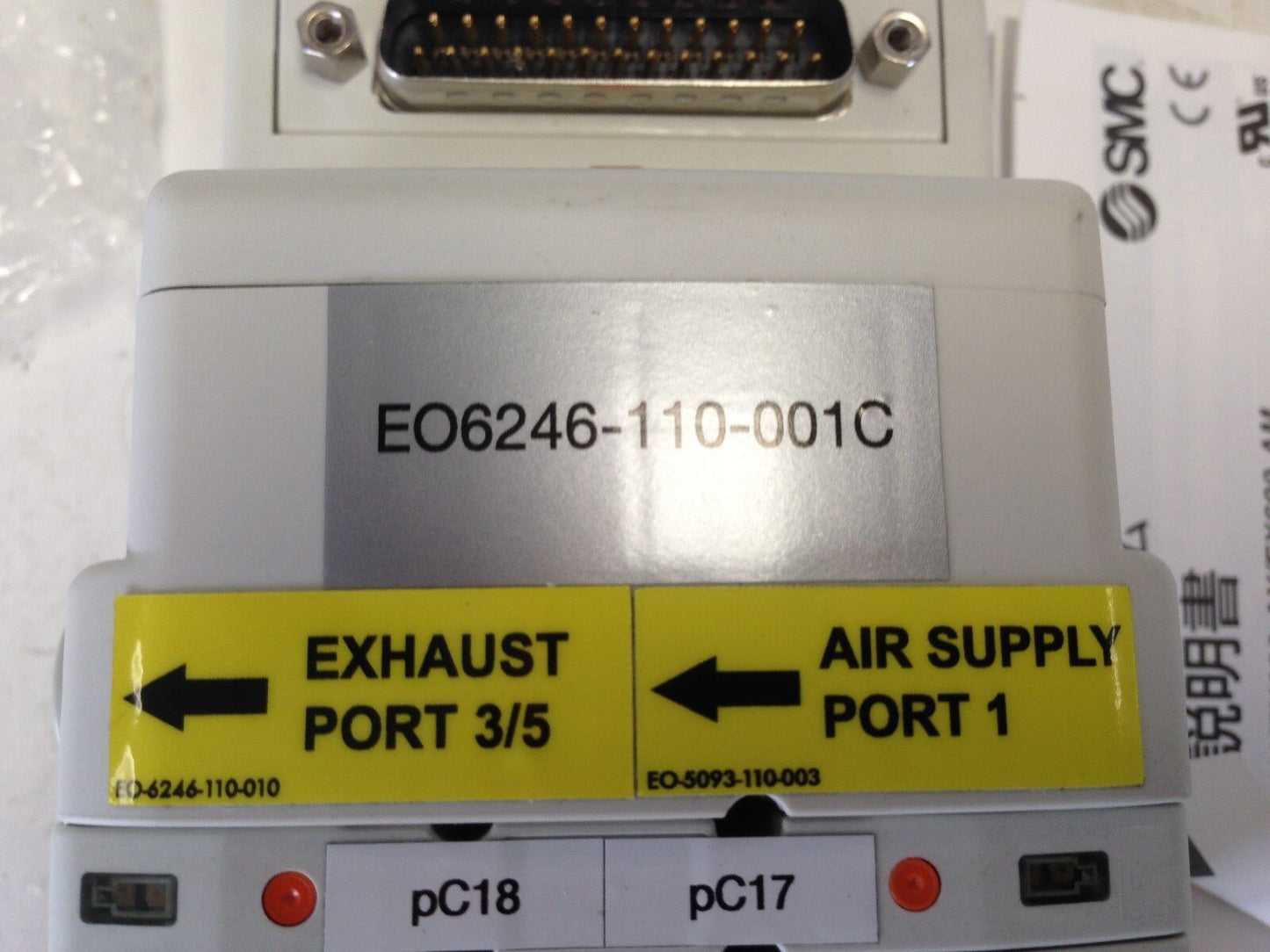 New Smc Ss0750-04-Dan00733 Fieldbus Monifold Base Eo6246-110-001C,Dg