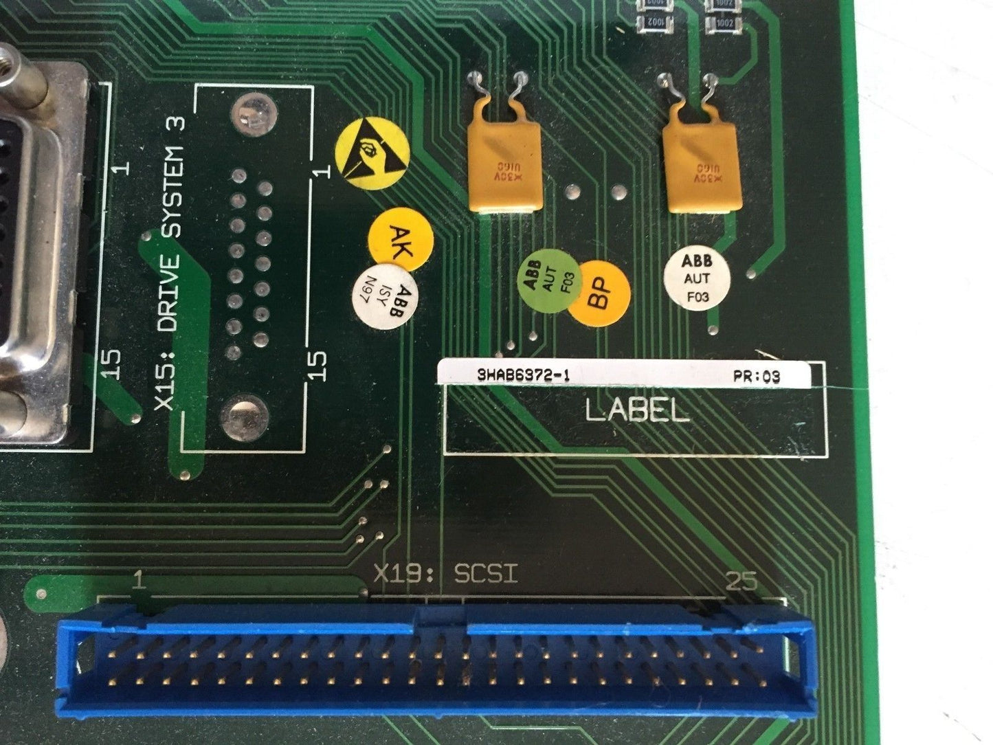Abb 3Bsc 980 004 R301,3Hab6372-1 Robotic Motherboard Backplane,Bb