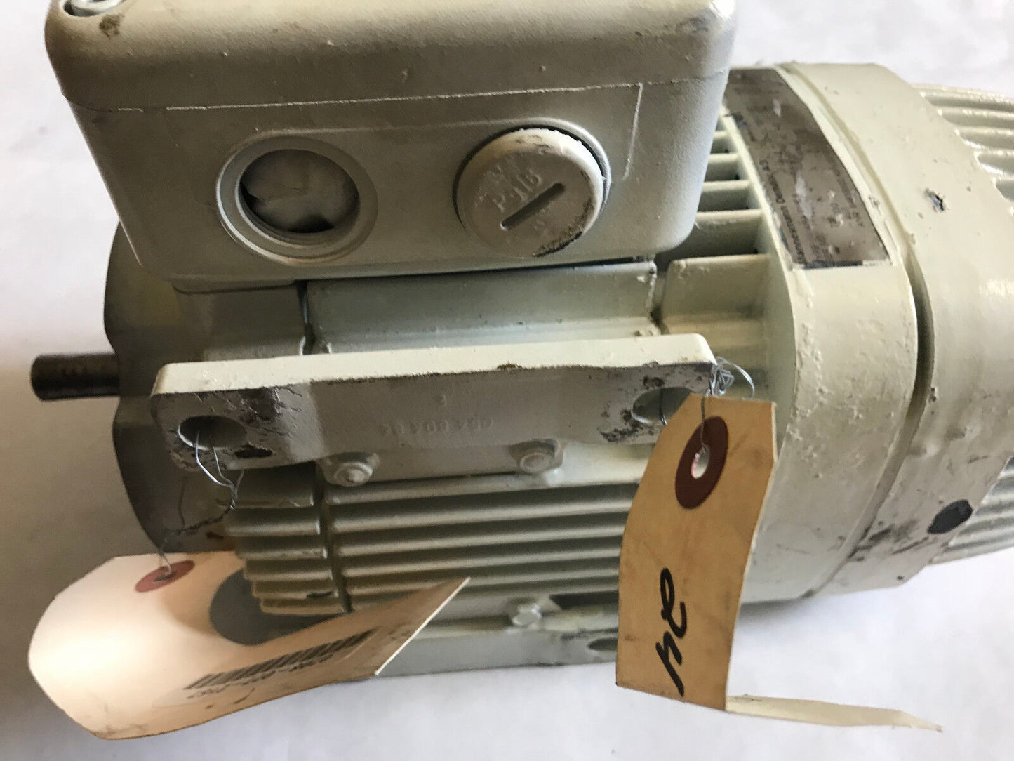 Mannesmann Dematic Ag Kba71b8 Demag Ac Motor,230/460 Vac,1/4 Hp,3Ph,795 Rpm,Ah
