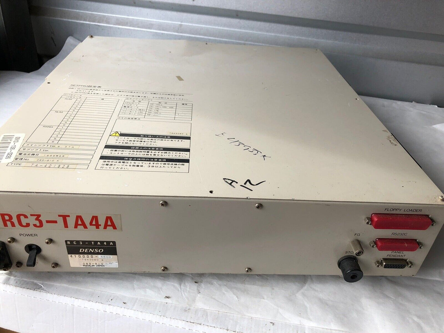 Nakamichi 410000-5600,79A3080 A,Denso Rc3-Ta4a Plc Controller 410000 5600,Ew