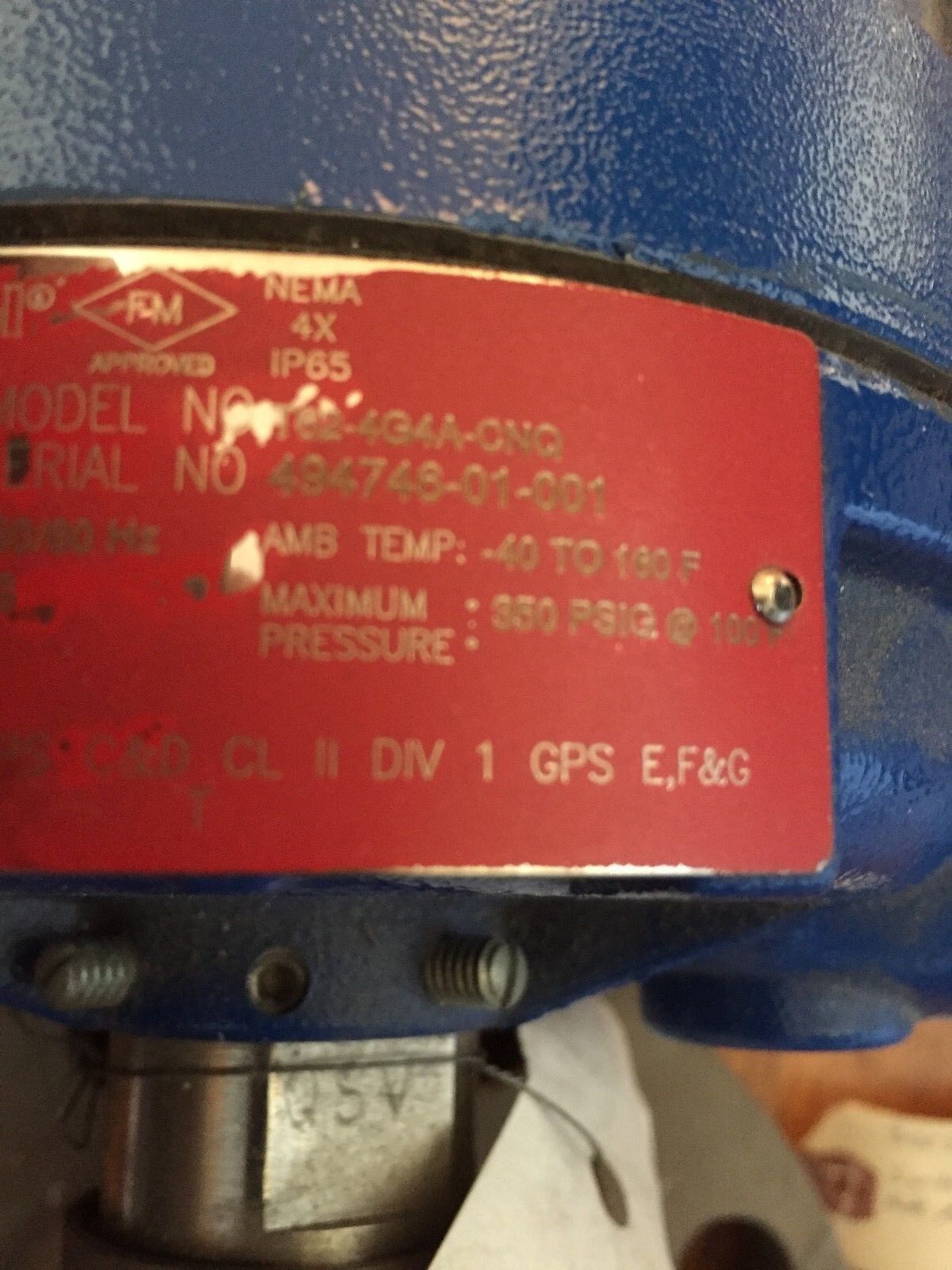 New Magnetrol T62-4G4a-Onq,T62-4G4a-Cnq,454888-1 Side Mounting Level Switch,Dl