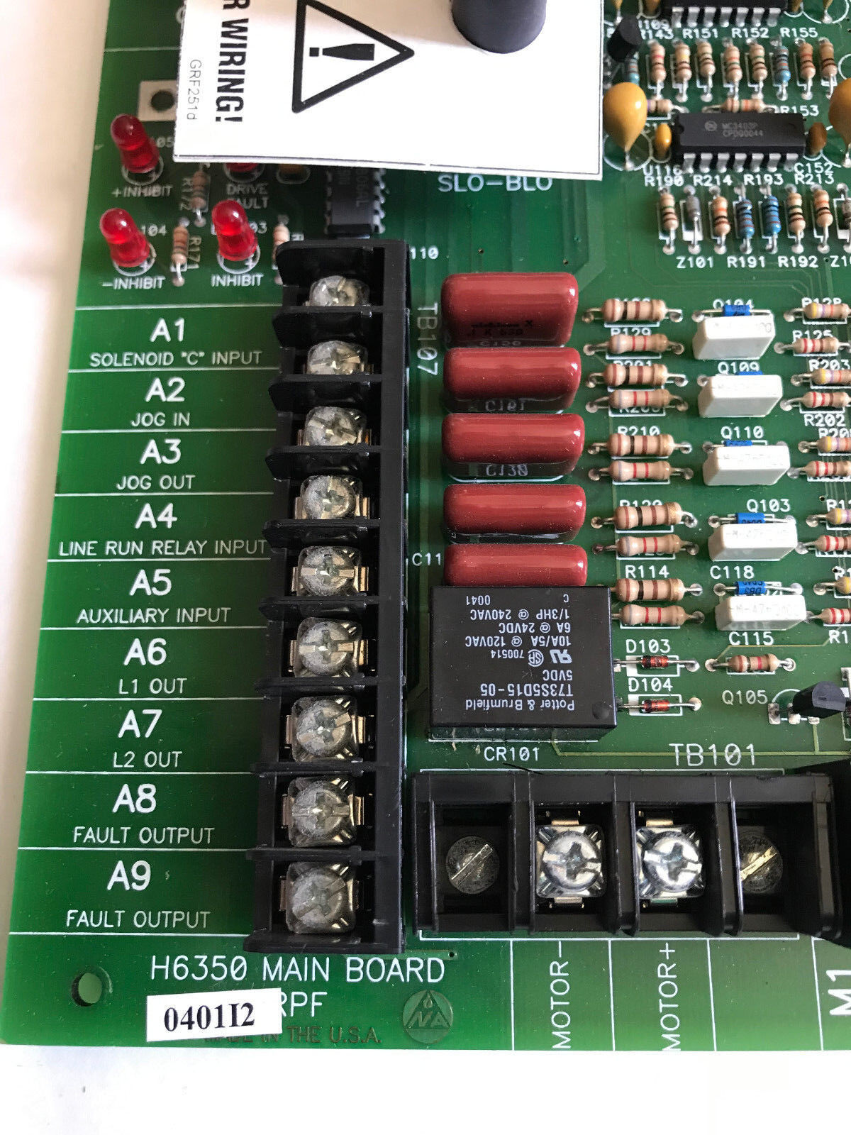 North American H6350 Power Amplifier H6350 Main Board 0401I2,Es