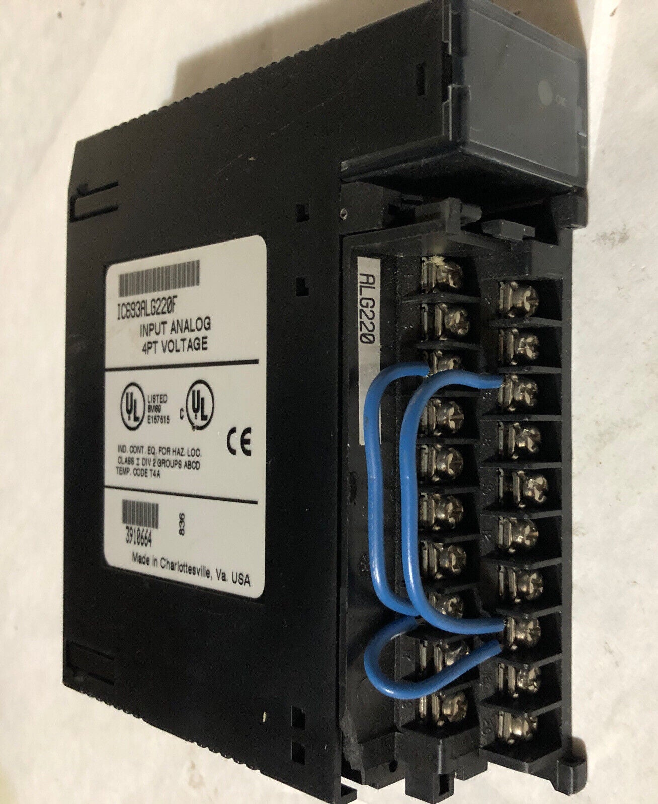 Fanuc Ic693alg220f Plc Analog Input 4Pt Voltage Module,Bv