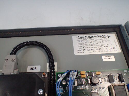 New Sick 405608 Bar Code Scanner Control Box,Chry-04,7027744,12290008,115Vac,Bu