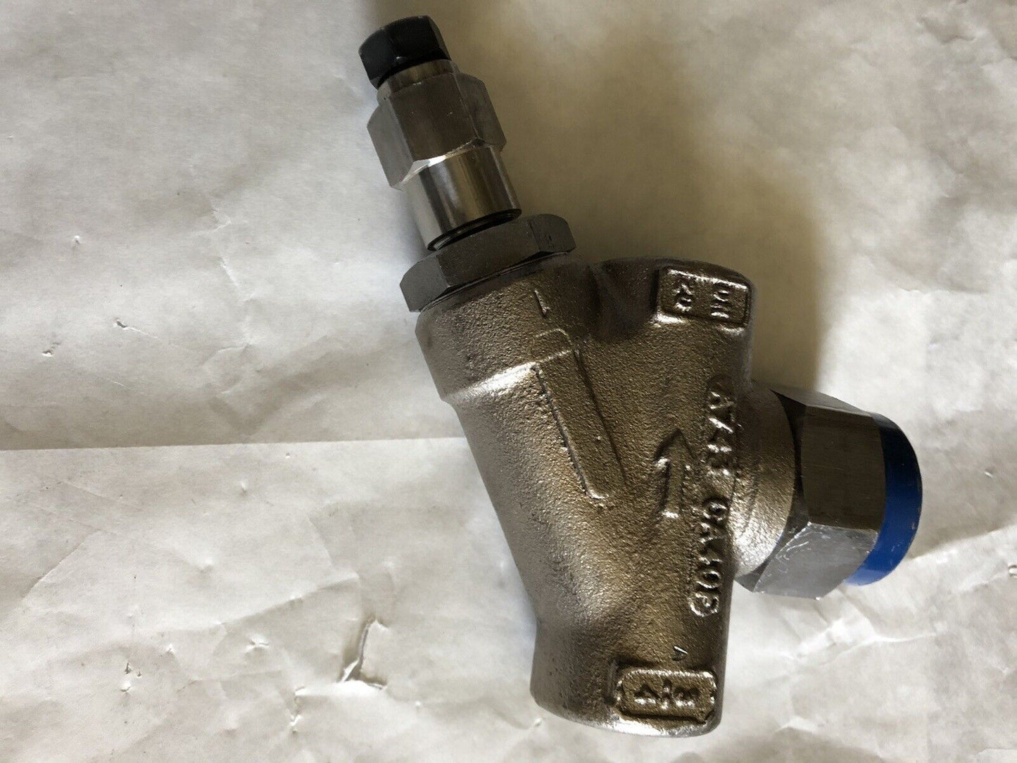 Spirax Sarco Td42h W/ Blowdown Valve Thermodynamic 3/4” Steel Steam Trap,Bk