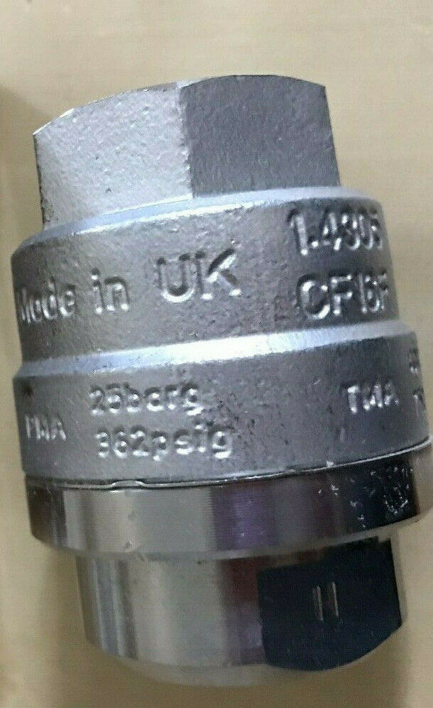 Spirax Sarco 1/2 Mst21,Mst21h,1/2" Balanced Thermostatic Steam Trap,Ae,Bt,Ef,Bn