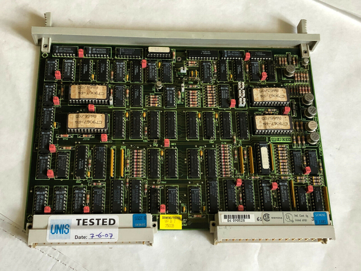 Siemens 6Es5927-3Sa12 Simatic Cpu Processor Module C79040-A322-C32-03-86,Dl,Db