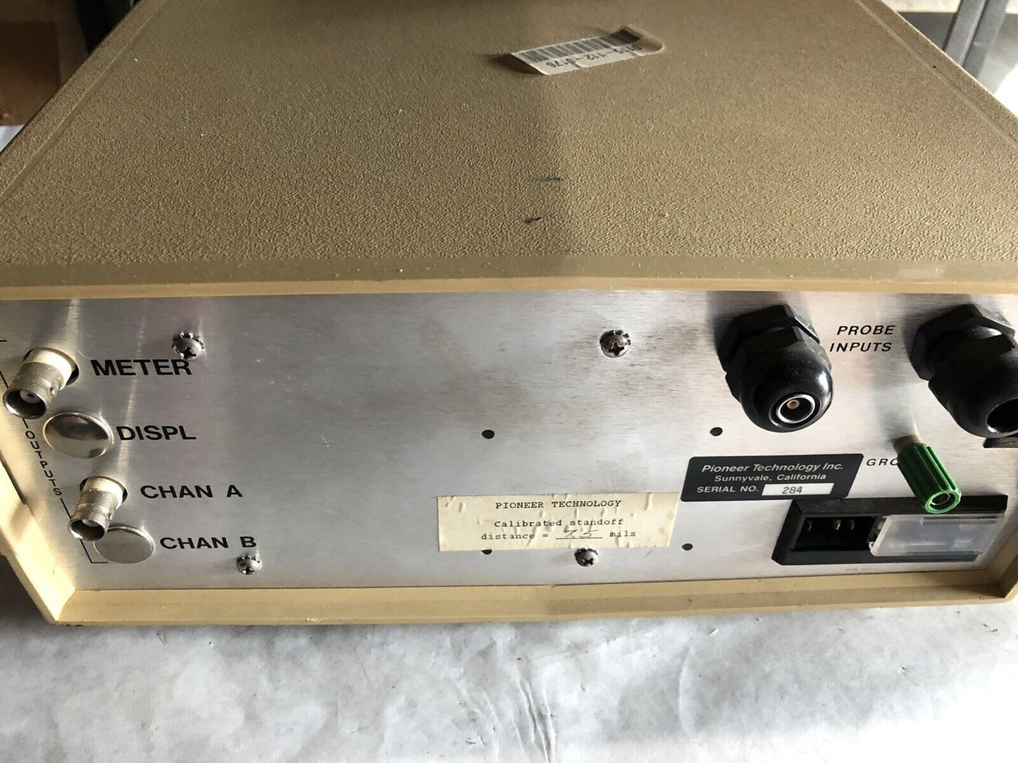 Pioneer Pdg 500/110 Proximity Displacement Gage,Bm
