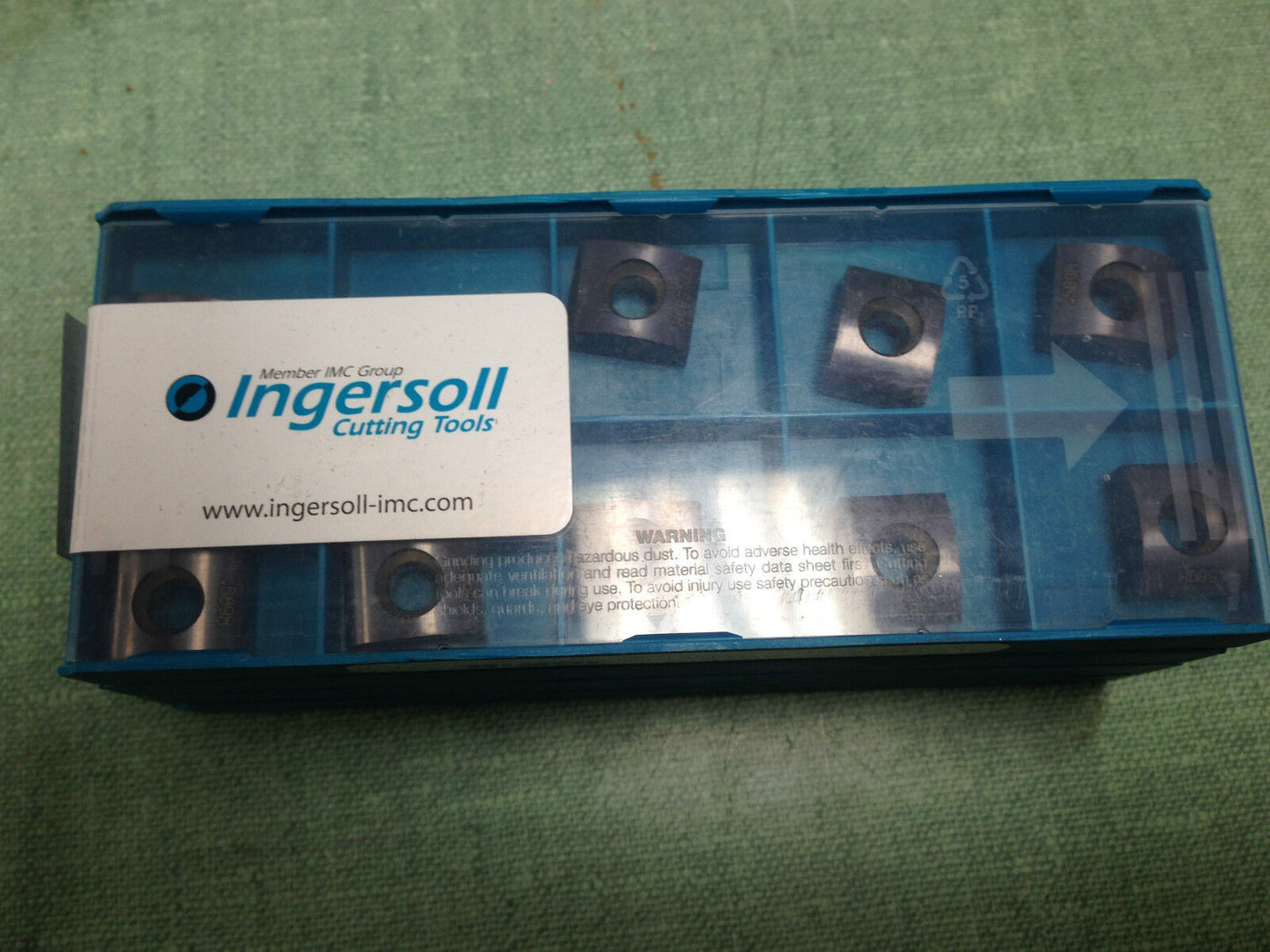 Lot 40 Ingersoll Lne425-0F7 Carbide Inserts,Grade In2005,589R,Lne425-F7,Sj