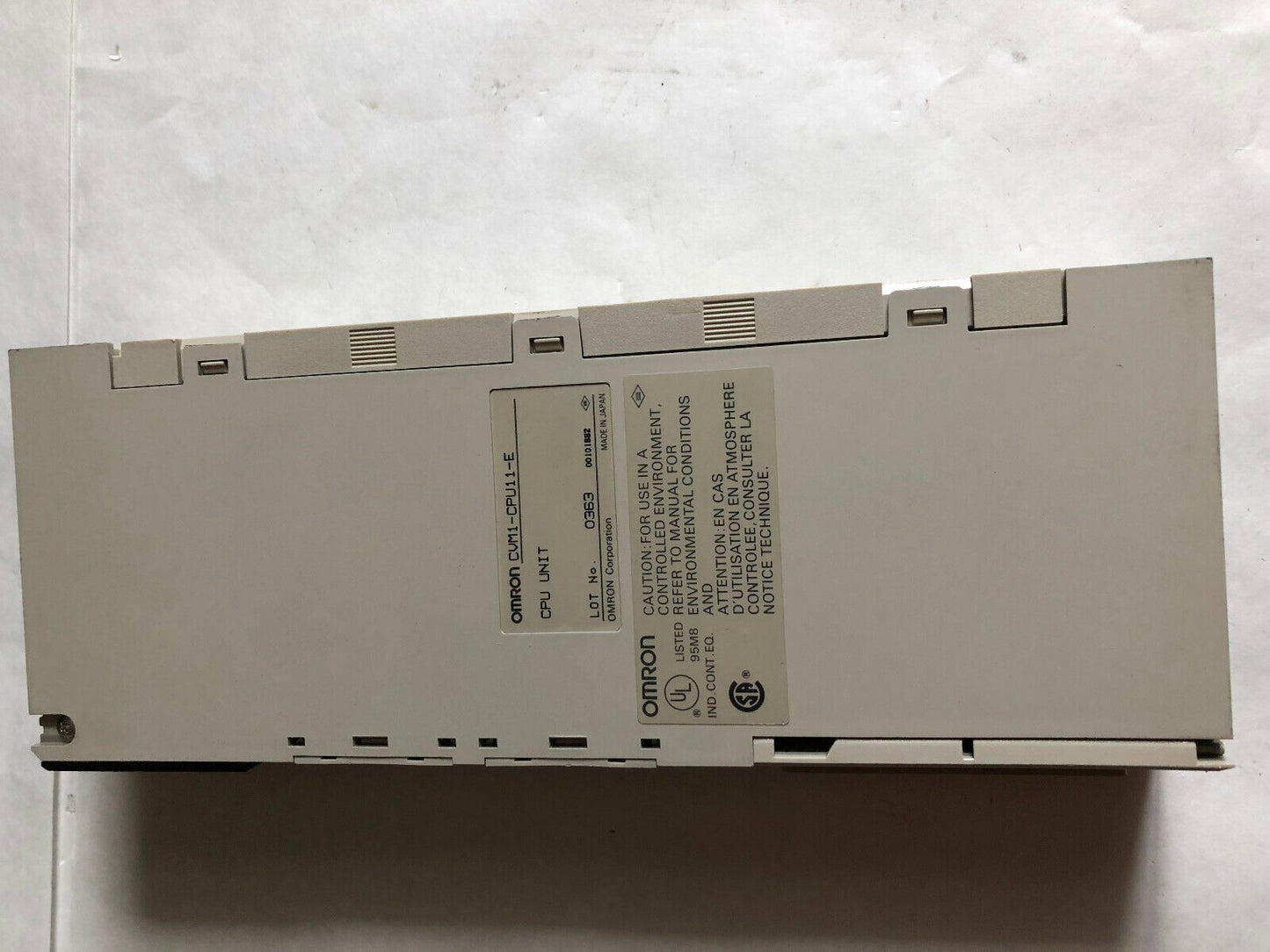 Omron Cvm1-Cpu11-E Plc Cpu Unit,Cvm1-Cpu11 Sysmac Programmable Controller,En