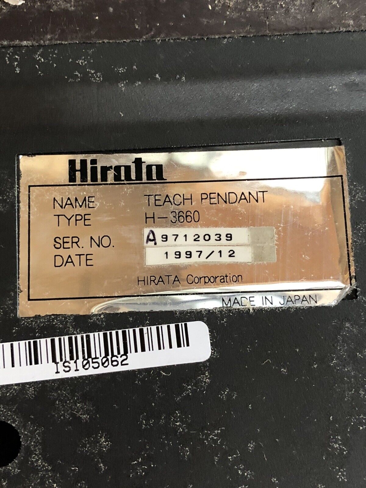 Hirata H-3660 Robotic Teach Pendent,Dk