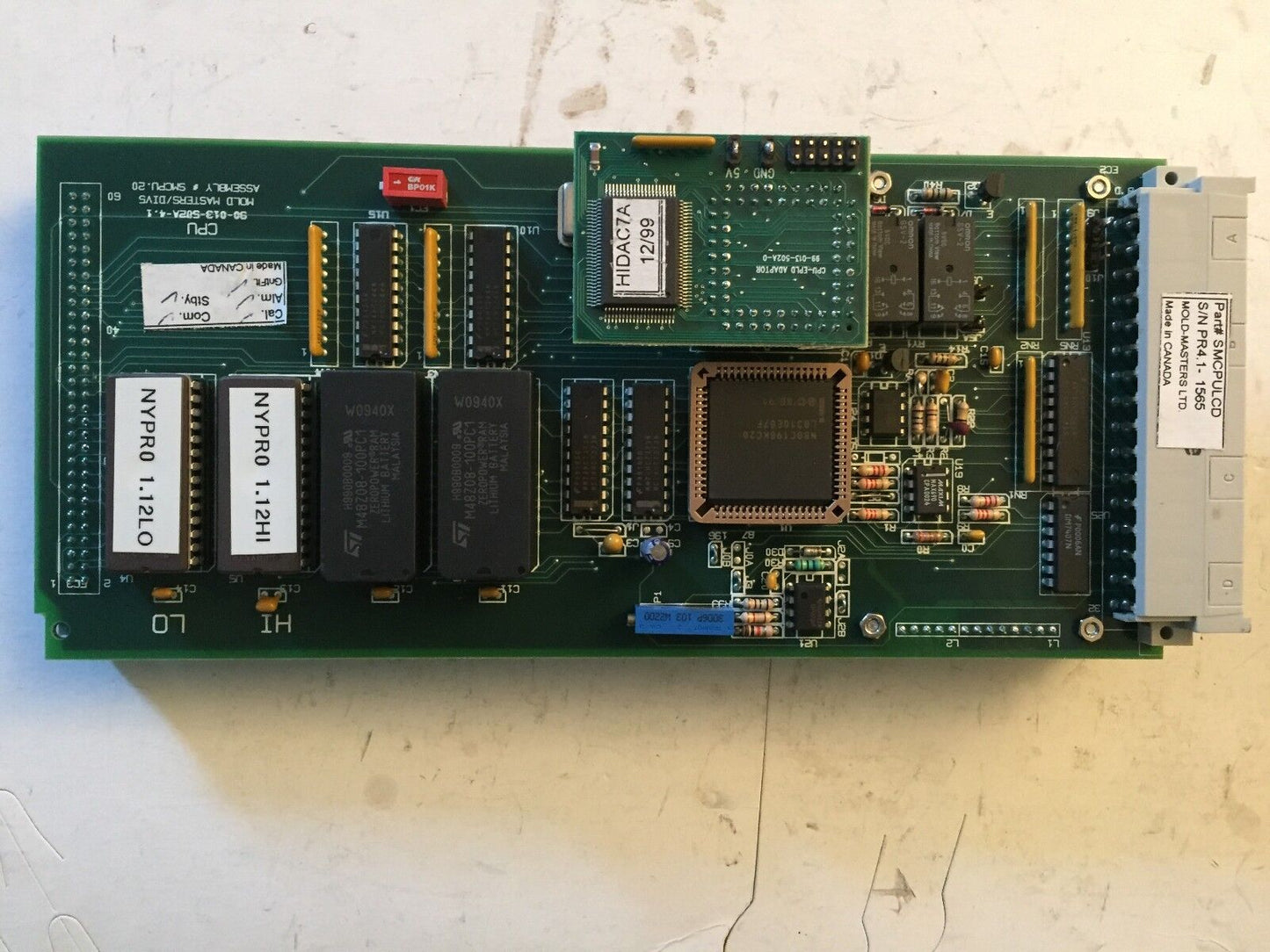 Mold Masters Smcpulcd,90-013-502A-4.1 Cpu,Smcpu-20,90-013-502A-4.1,Sv