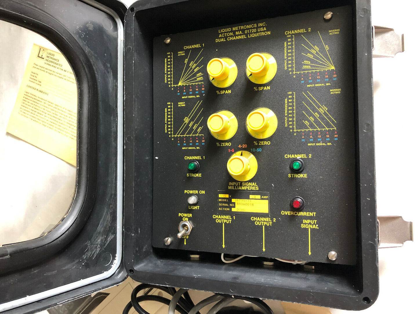 Liquid Metronics 26795-31 Dual Channel Liquitron,Sk
