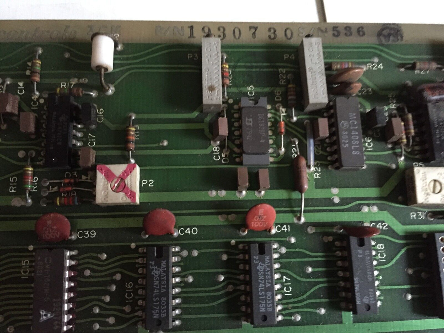 Bridgeport 1930730 Pc Board, Zck 1930730,Bridgeport 31930730,Ek