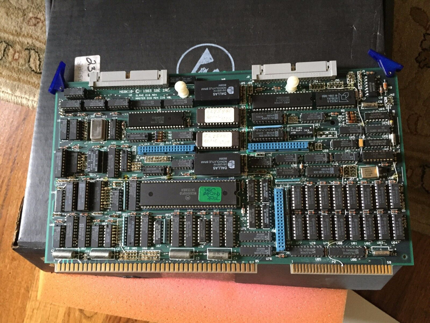 Sbe M68k10 Pcb Board Slave D16 M24,Master D16 M24 I16 Vol ,Ct